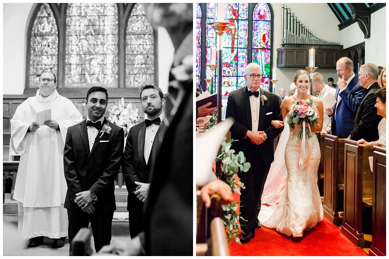 wedding vows exchange church ceremony