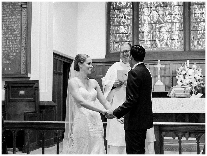 groom emotional reaction ceremony