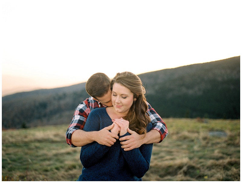 East Tennessee mountain engagement photographer
