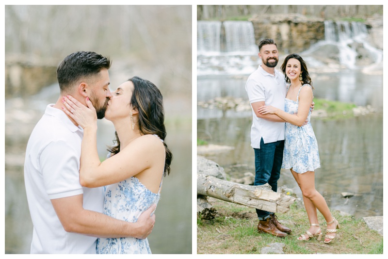 romantic engagement session Johnson City TN romantic engagement session Johnson City TN