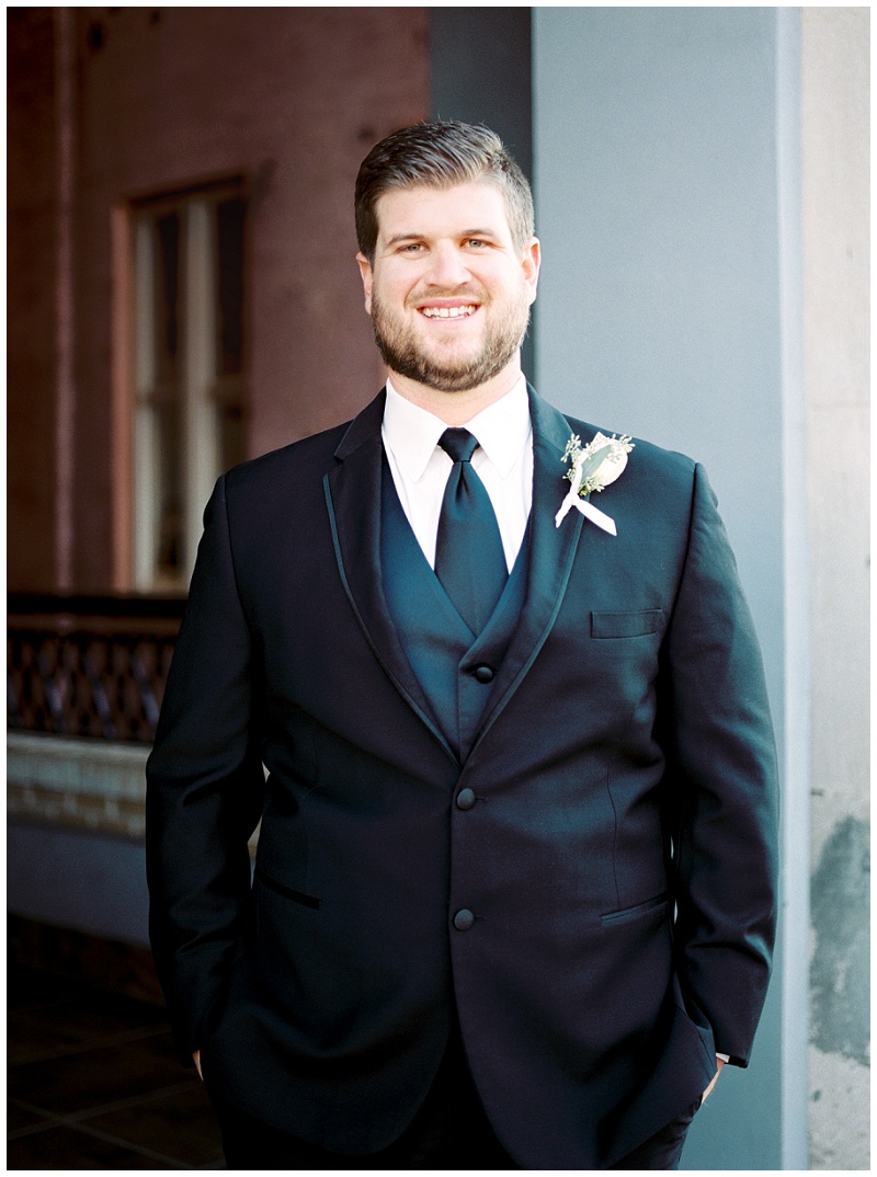 groom portrait Knoxville TN wedding