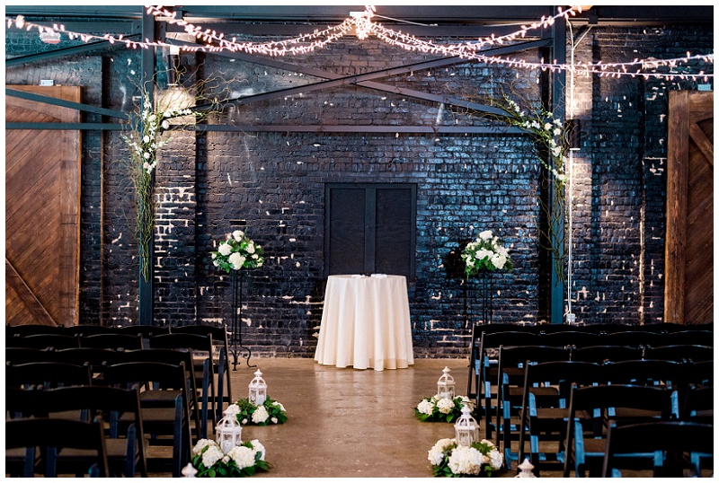 wedding ceremony Jackson Terminal Knoxville
