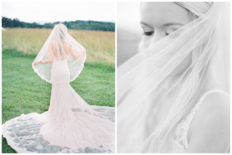 bride portrait Greeneville TN wedding