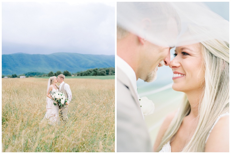 bride and groom portraits Greeneville TN