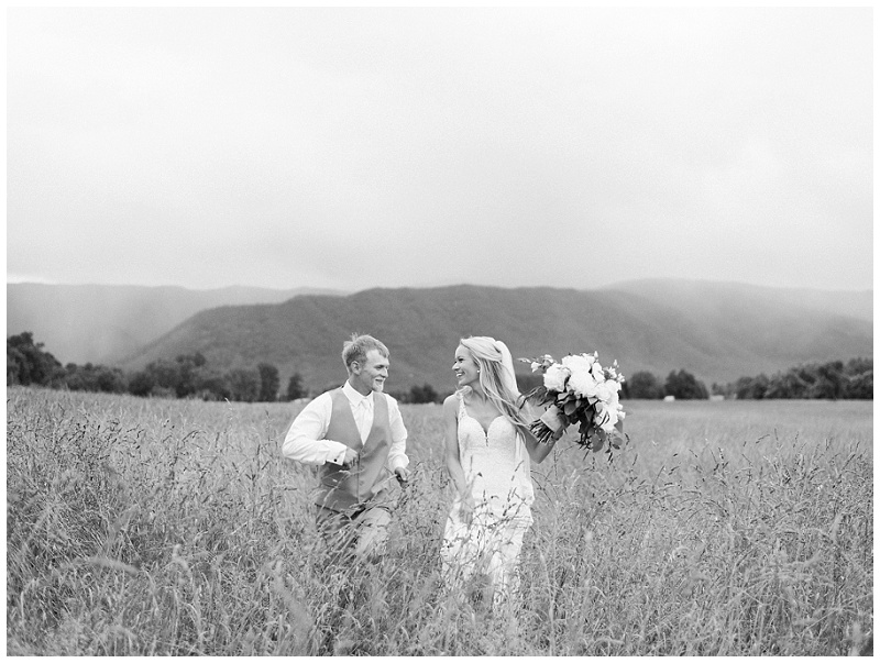 storm clouds wedding portraits Tennessee