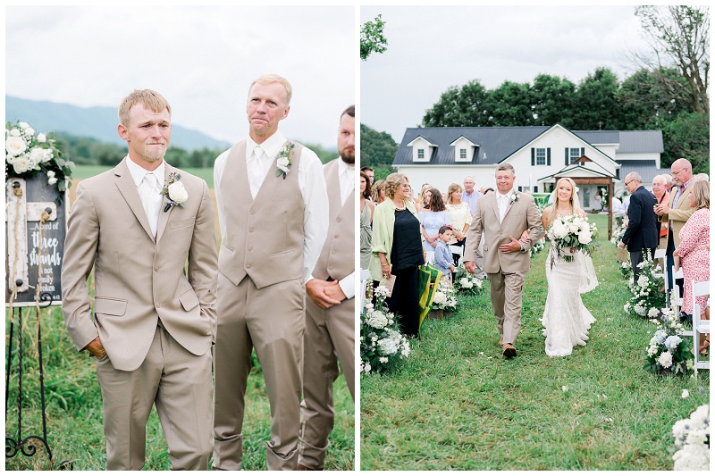 emotional ceremony moments Tennessee wedding