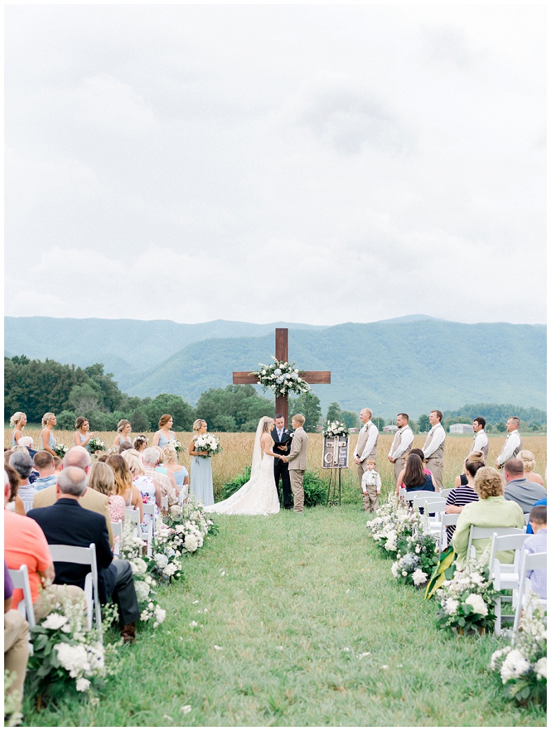Greeneville TN wedding ceremony photography