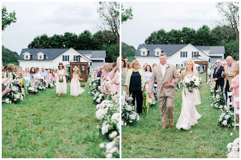 outdoor ceremony East Tennessee mountains