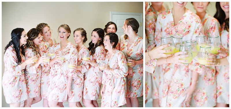 Asheville NC bridal prep at Hidden River Events