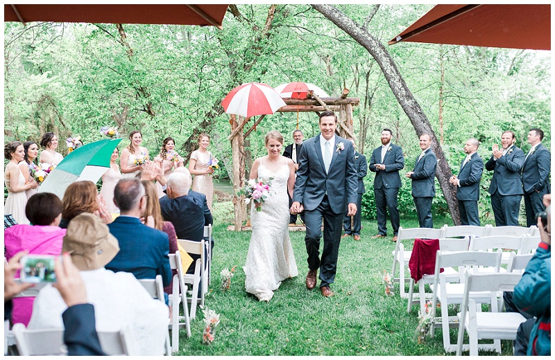 Asheville NC farm wedding vows photography