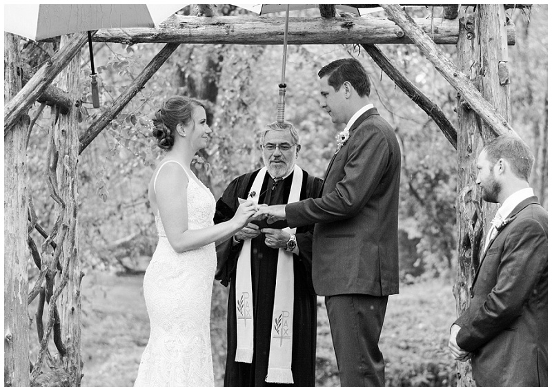 romantic ceremony photos Asheville NC