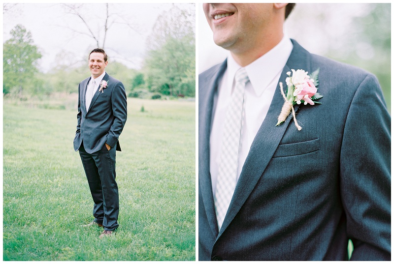 groom portrait Hidden River Events Asheville NC