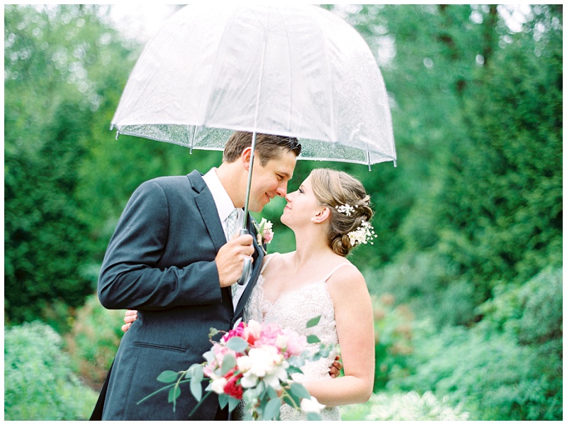 Asheville NC farm wedding couple photos