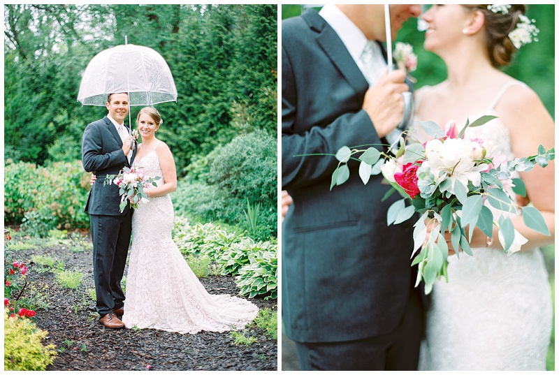 bride and groom portraits Hidden River Events Asheville NC