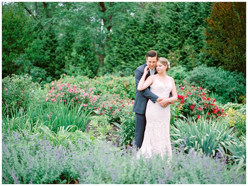 bride and groom laughing Asheville NC wedding