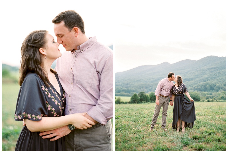 Appalachian mountains engagement session Mendota VA