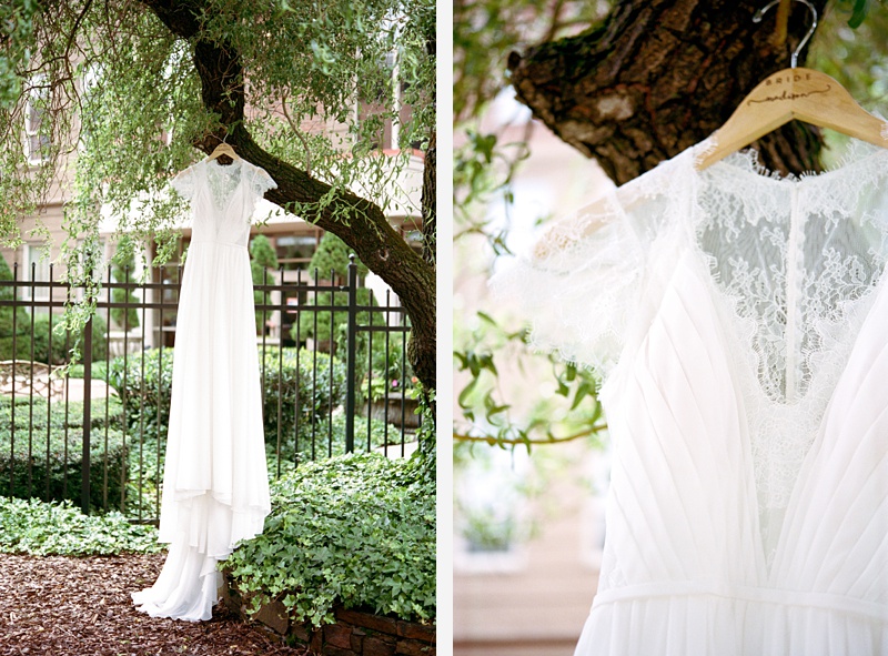 bridal dress with bouquet Hidden Meadows TN