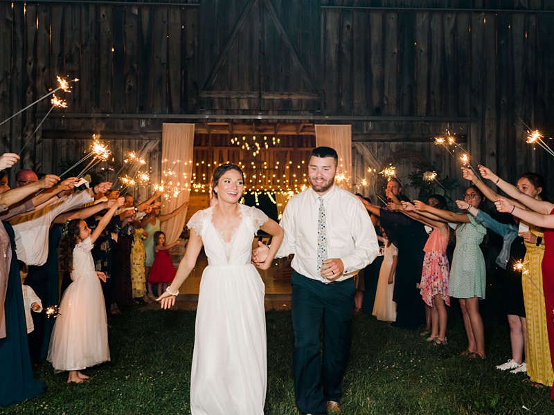 bride and groom dancing under lights Hidden Meadows TN