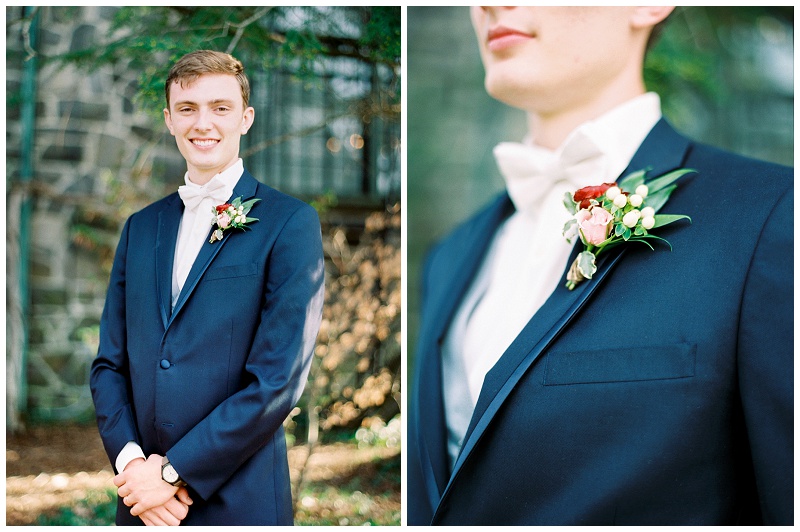 groom portrait Homewood Asheville NC
