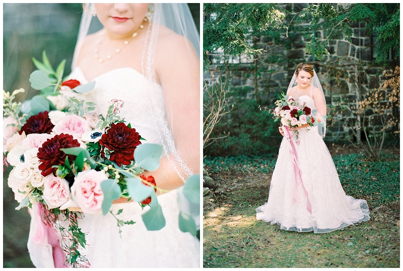 bridal portrait Homewood Asheville NC