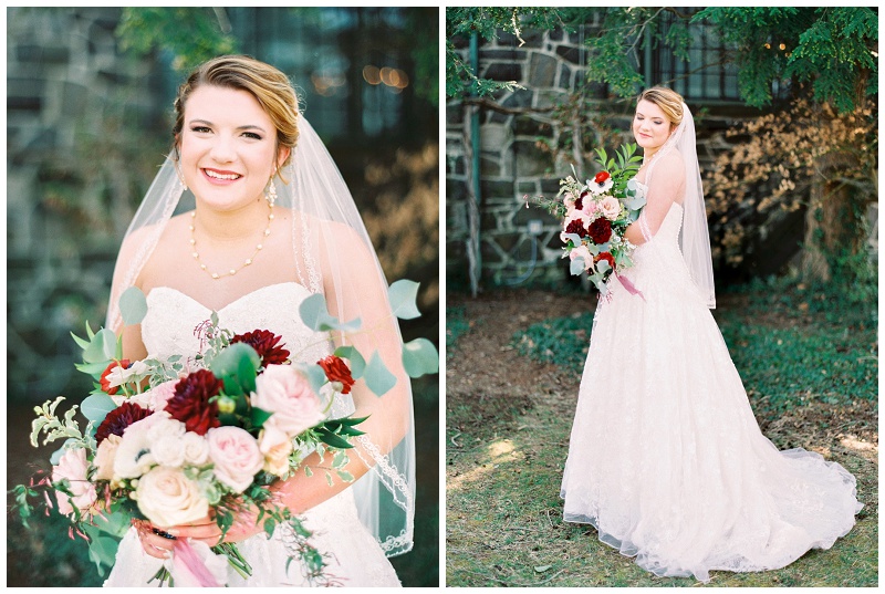 classic bridal pose Homewood NC