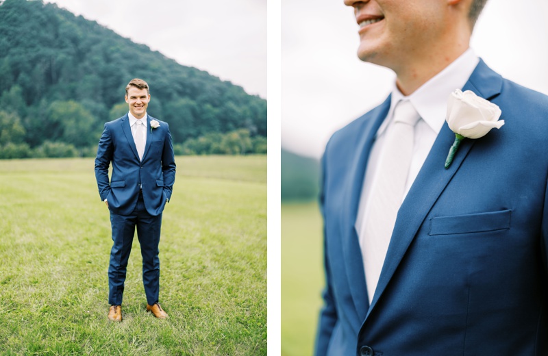 groom portrait Kingsport TN wedding groom portrait Kingsport TN wedding