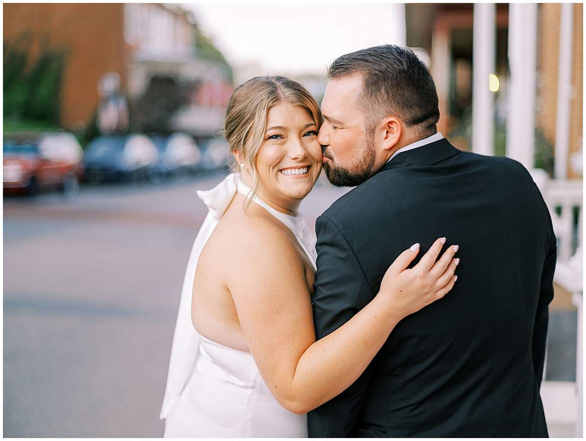 sunset engagement photos Jonesborough TN park