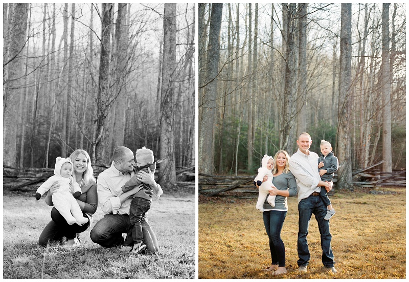 outdoor extended family photography Gatlinburg TN