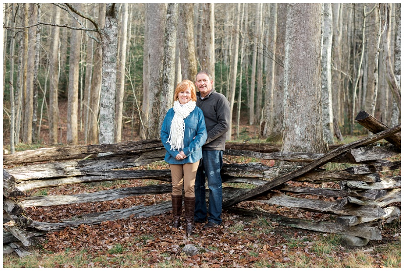 candid family moments Smoky Mountains Tennessee