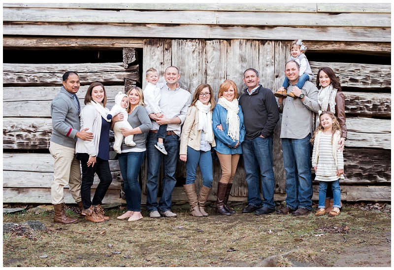 vacation family photos Gatlinburg TN mountains
