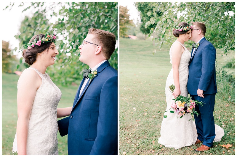 wedding couple romantic photos East TN
