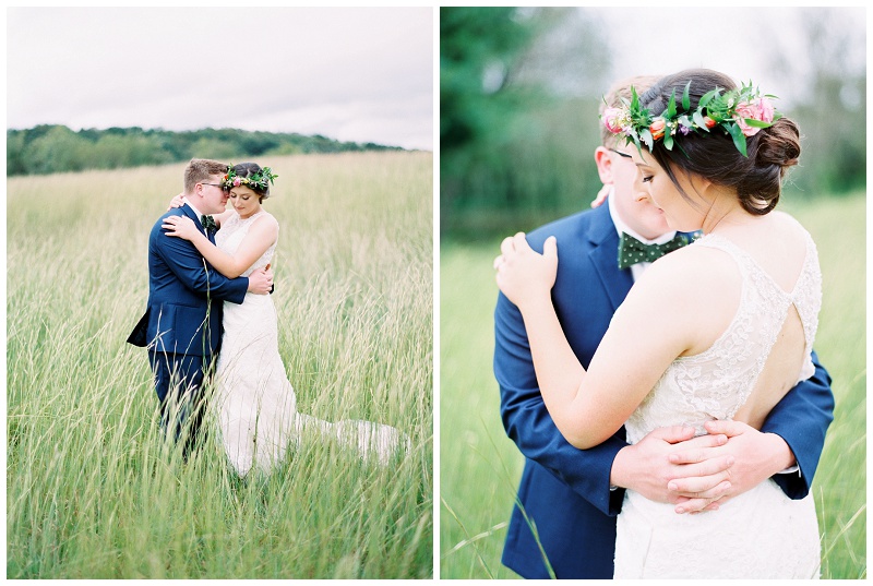 joyful bride and groom portraits East TN
