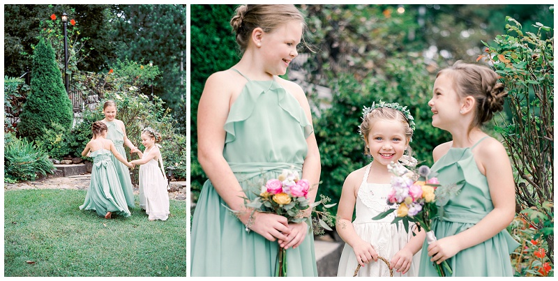 sage green bridesmaids dresses TN wedding