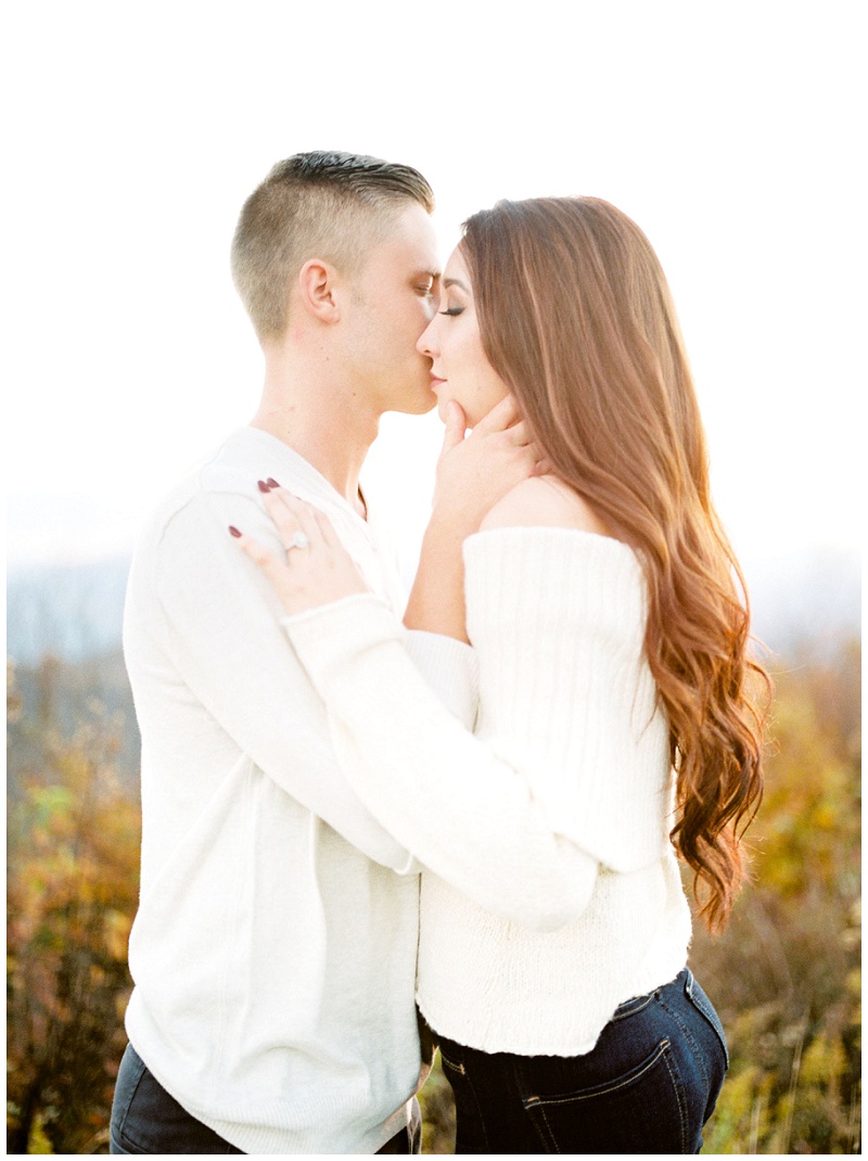 romantic engagement portraits Erwin Tennessee romantic engagement portraits Erwin Tennessee