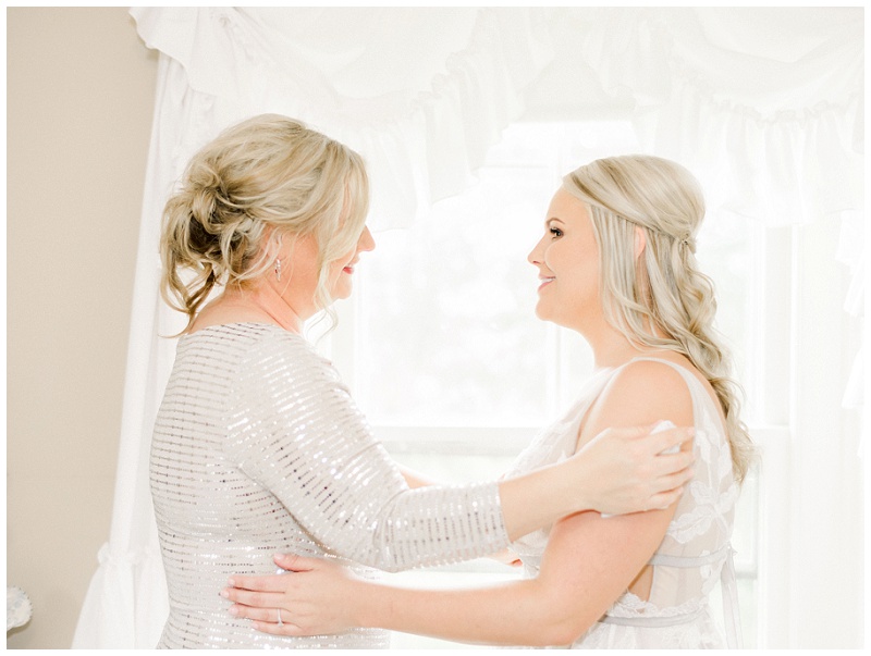 emotional getting ready photos Emory wedding
