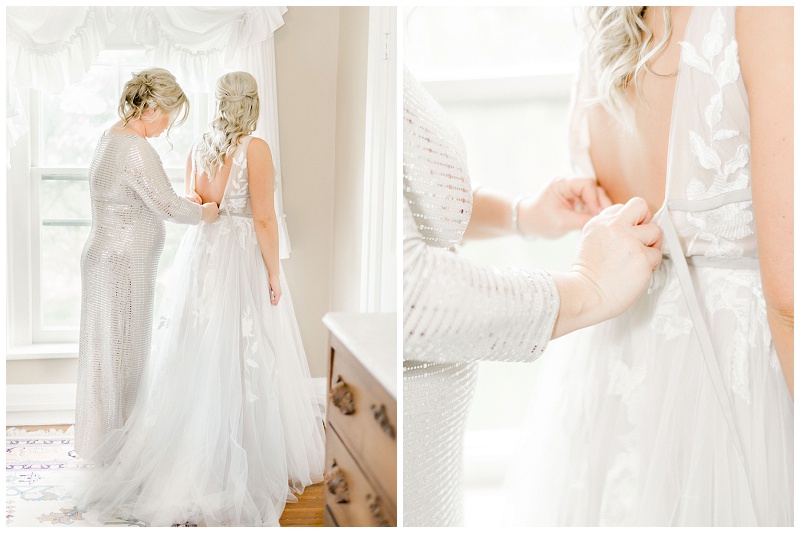 candid getting ready moments Virginia wedding
