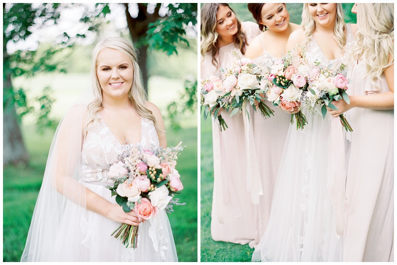 romantic bride portraits Virginia wedding