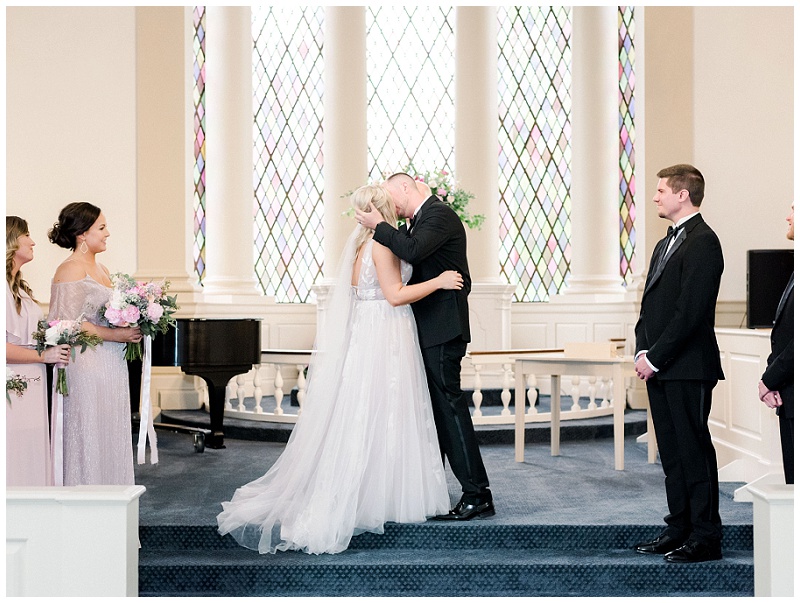 chapel ceremony Emory VA wedding
