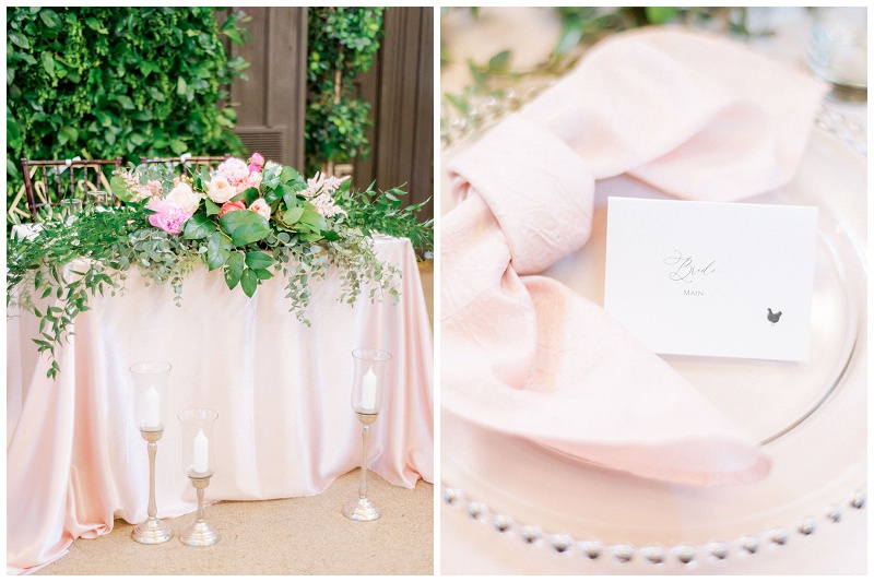 table decor details at wedding reception bristol train station Virginia wedding