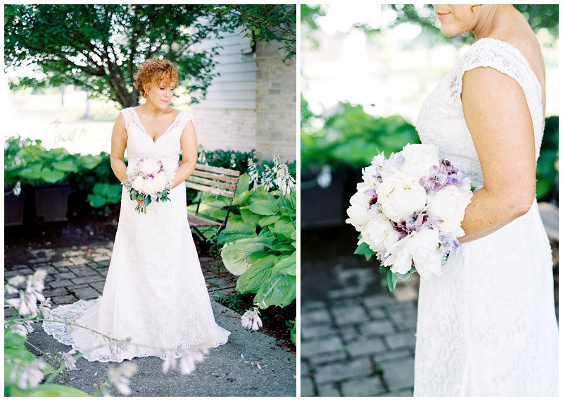 bride portrait Fontanel Nashville TN wedding