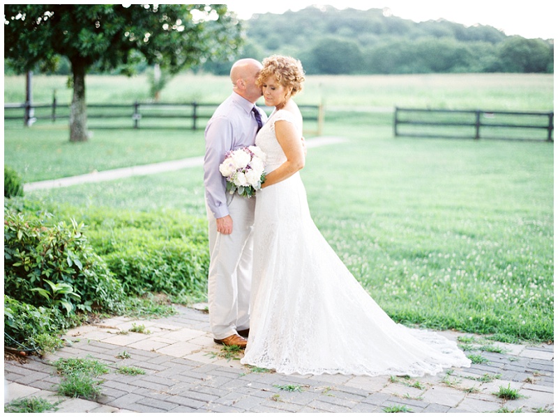emotional bride and groom portraits Tennessee wedding