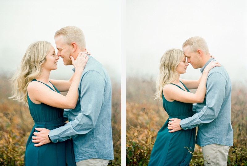 foggy Beauty Spot engagement session Erwin TN foggy Beauty Spot engagement session Erwin TN