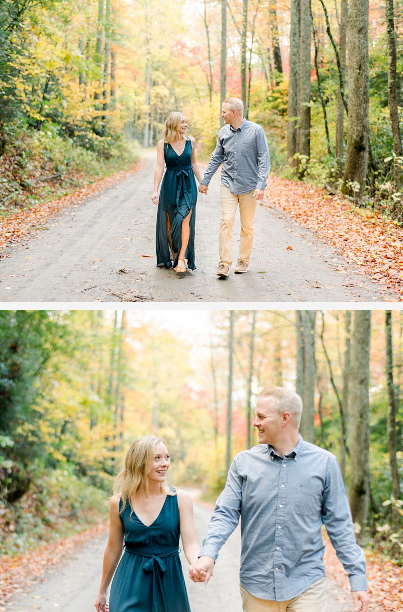 East TN engagement photos Beauty Spot overlook East TN engagement photos Beauty Spot overlook