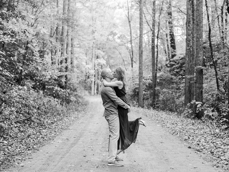 misty mountain engagement session Erwin Tennessee misty mountain engagement session Erwin Tennessee