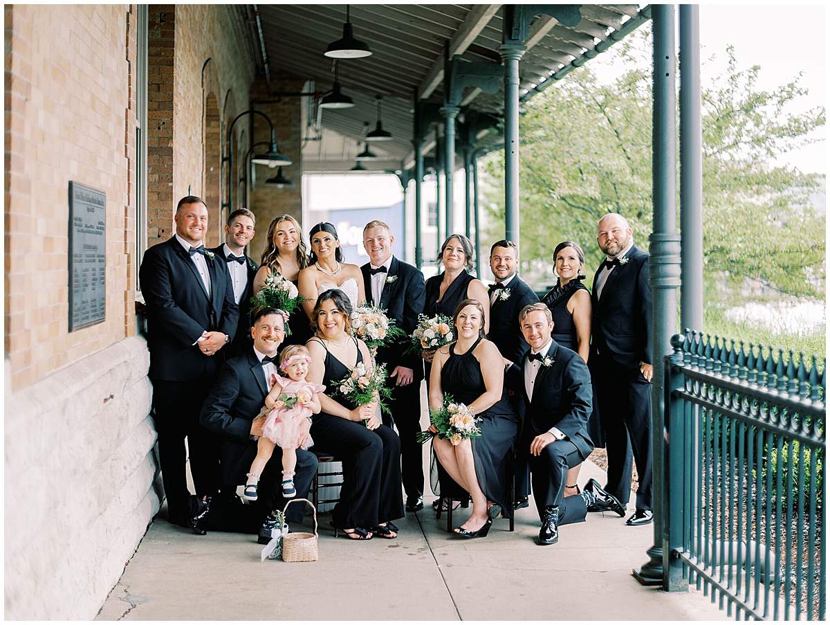 couple wedding portrait Bristol VA venue
