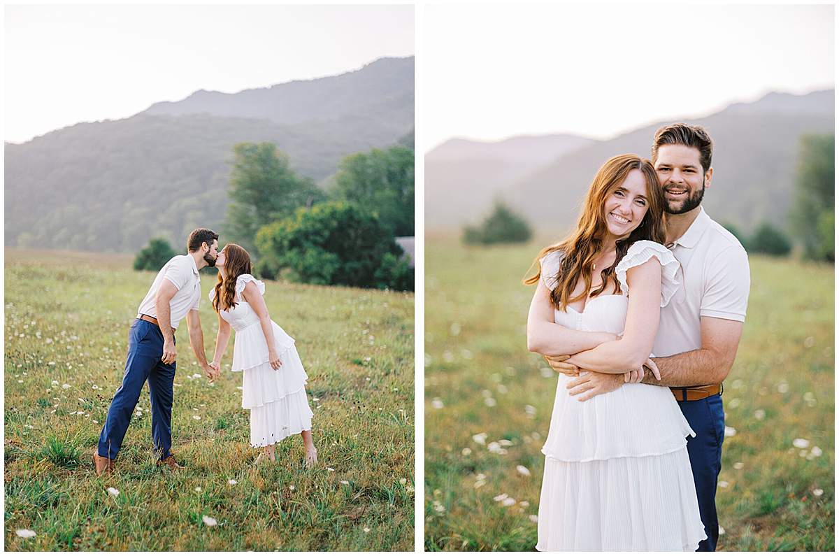 Johnson City TN engagement session sunset