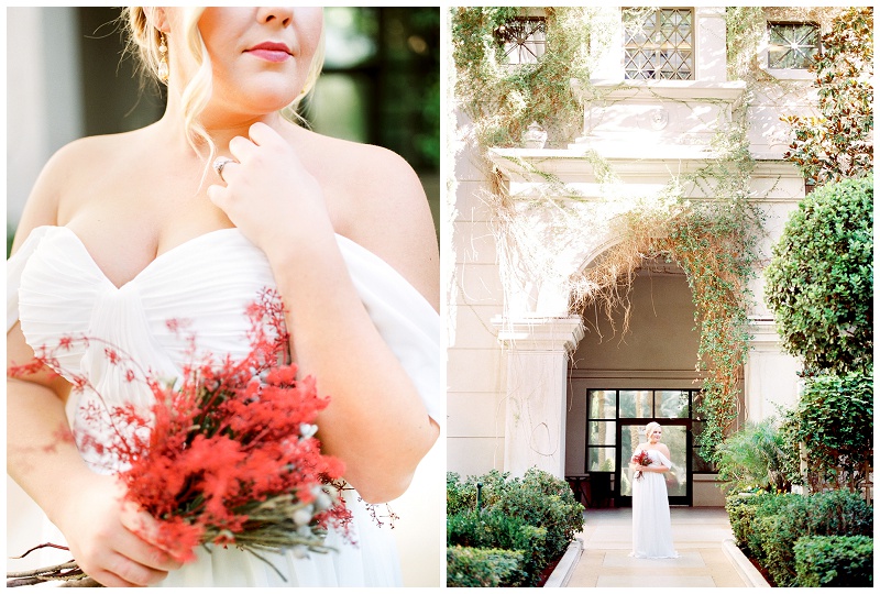 elegant bride Caesars Palace wedding session