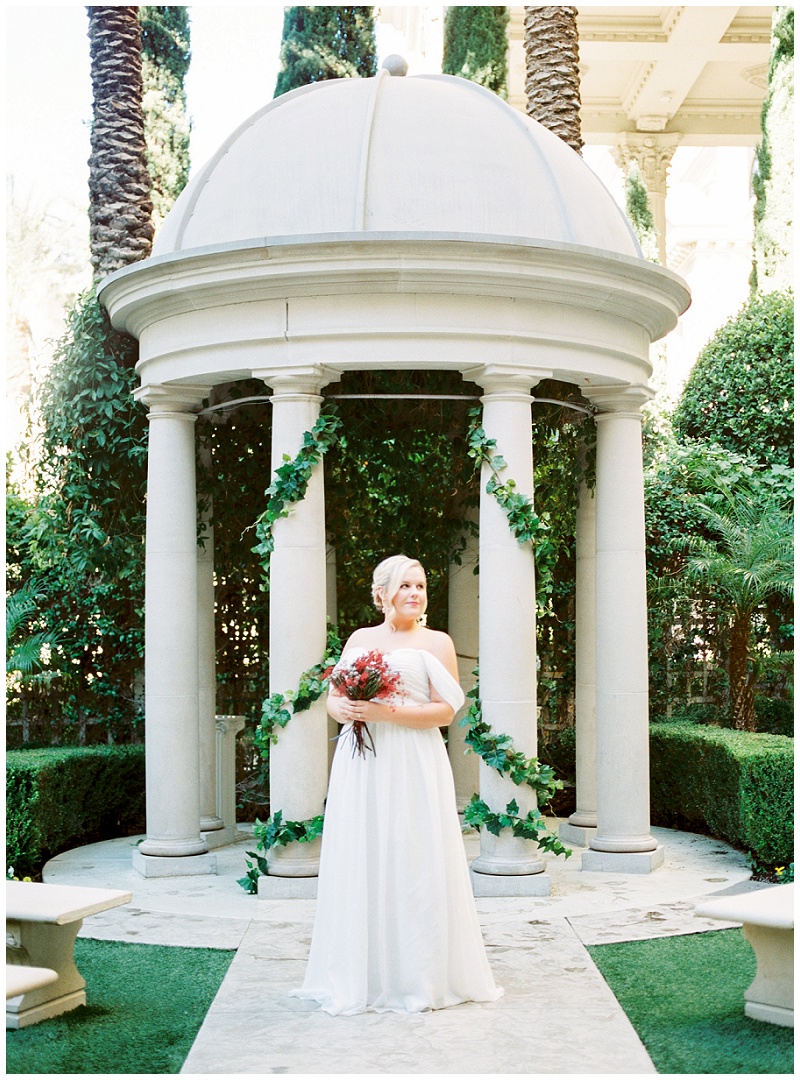 Caesars Palace Las Vegas bridal session photography