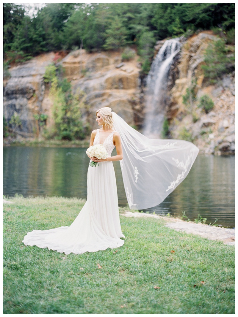 bridal portrait natural light Waterstone TN