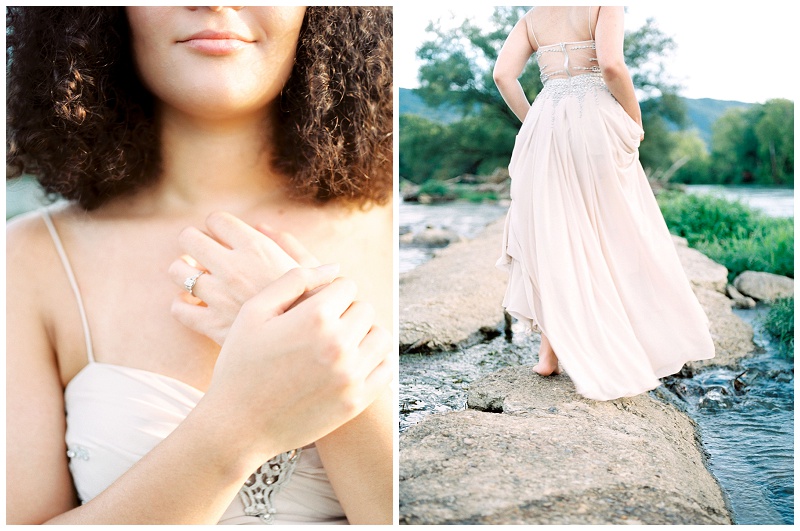 wedding dress flowing coastal breeze Hilton Head NC